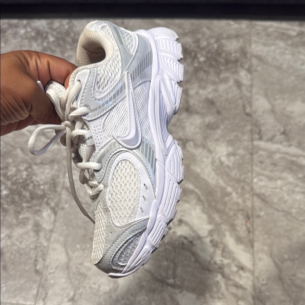 Nike White Athletic Air Max Shoes